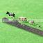 farm color plastic miniature 3d model animals in HO scale