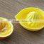 2015 Wholesale Novelty Non-toxic Hot Selling Lemon Squeezer With Silicone Handles