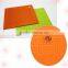 High quality non-slip silicone cup mat set for desk