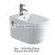 Square shape good quality cheap price one piece ceramic toilet seat bidet