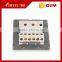 Famous brand BIHU White PC panel 3 gang 2 Way Wall Switch for home