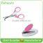 High quality children plastic scissors with a cover