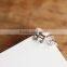 Fashion design Musical Note Open Adjustable platinum Ring wholesale