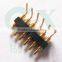 right angle connector pogo pin bended pin spring loaded pogo pin