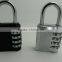 New 3 Dial Digit Combination Suitcase Luggage Metal Code Password Lock Padlock