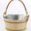 Wonderful Sauna Accessories wooden sauna bucket and spoon