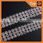 Wholesale roll rhinestone chain Wedding dress for decoration