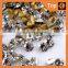 Wholesale Point Back foil glass crystal chaton
