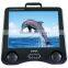 7''-12" portable dvd player with stereo speaker