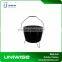 Black Simple Bucket Barbecue Bucket Charcoal BBQ Grill