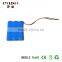 lifepo4 battery pack 18650 lithium ion battery 3.2v 4500mah with PCB from China
