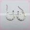 Exquisite Fancy 3 Pairs Silver Plating Cubic Zirconia Earring Set