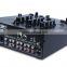 Professional 3 Channels Audio DJ Mixer
