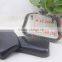 leather box clutch frames with flower knob gunmetal clutch frame