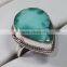 Silver Jewelry Semi Precious Stone Handmade Jewelry Turquoise Jewelry