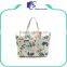 Wholesale customized large canvas tote bag / manufacture tote bag for picnic