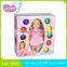 new item 14 inch lovely baby doll+tent+10 balls