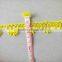 2016 New style yellow chemical polyester lace trim cotton for lady dress