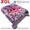 2015 NEW DESIGNS 1ply&2ply high quality hot printed raschel korean style blanket NO.CJ328
