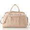 Designer woman leather overnight weekend bag