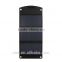 Fashion design High efficiency solar pannels 3pcs panels 14 watts charge for mobile phones