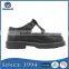 High Quality Elegant Round Toe T-Strap Girls Children Leather School Shoes for student