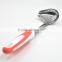 Novel design TPR handle FDA LFGB Grade stainless steel gravy sauce ladle