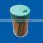 round colored wooden toothpicks