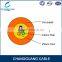 Multimode 62.5/125 fiber optic cable indoor 24 core distribution cable