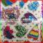 heart design embossed PVC stickers for kids