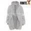 2015 New Designer Women Two-Tone Snuggle Fleece Plus Size Hooded Cardigan For Ladies