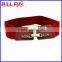 Hot new product colorfull elastic wide belt for women