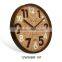 Customizable Design Home Art Craft Wooden Painting Wall Clock