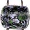 Leisure PU lunchbag with big capacity and two side pocket