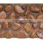 Polyurethane river stone panel, pebble stone,decorative stone for wall,3D foam insulated wall panel