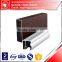 6063 Aluminum profile for sliding wardrobes for bedroom decorative