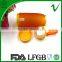 420ml BPA free empty cylinder plastic PCTG bottle with wide mouth