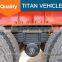 TITAN 2 axle 3 axles 20ft 40ft Bogie suspension semi flatbed trailer for sale