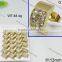 Wholesale fashion crystal gold plated stud earring