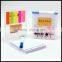 Simple useful wholesale price office custom sticky note with ball pen and logo