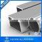 Anodized/powder coated aluminum tube/pipe rectangular aluminum profiles