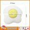 Decorative rubber door stopper cute egg shaped silicone baby door stoppers