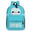 2015 Hot Sale Cute Cartoon Canvas Fashion School Bag Backpack Travel Bag