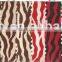 2015 Fashion Check Printed PVC Foaming Satin Fabric Luggage Lining Material