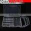 SWH0502 Transparent plastic fishing tackle box