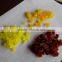 Automatic preserved fruit dicer cube machine