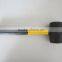 8-32oz Black Head Rubber Hammer Rubber Mallet With Wooden Handle