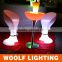 Waterproof Color Changing Decorative LED Bar Illuminated Chair