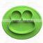 Wholesale Custom Non-Stick silicone plate for kids tableware Silicone kid placemat