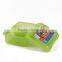 Plastic 2 Sections Food Container With Lock